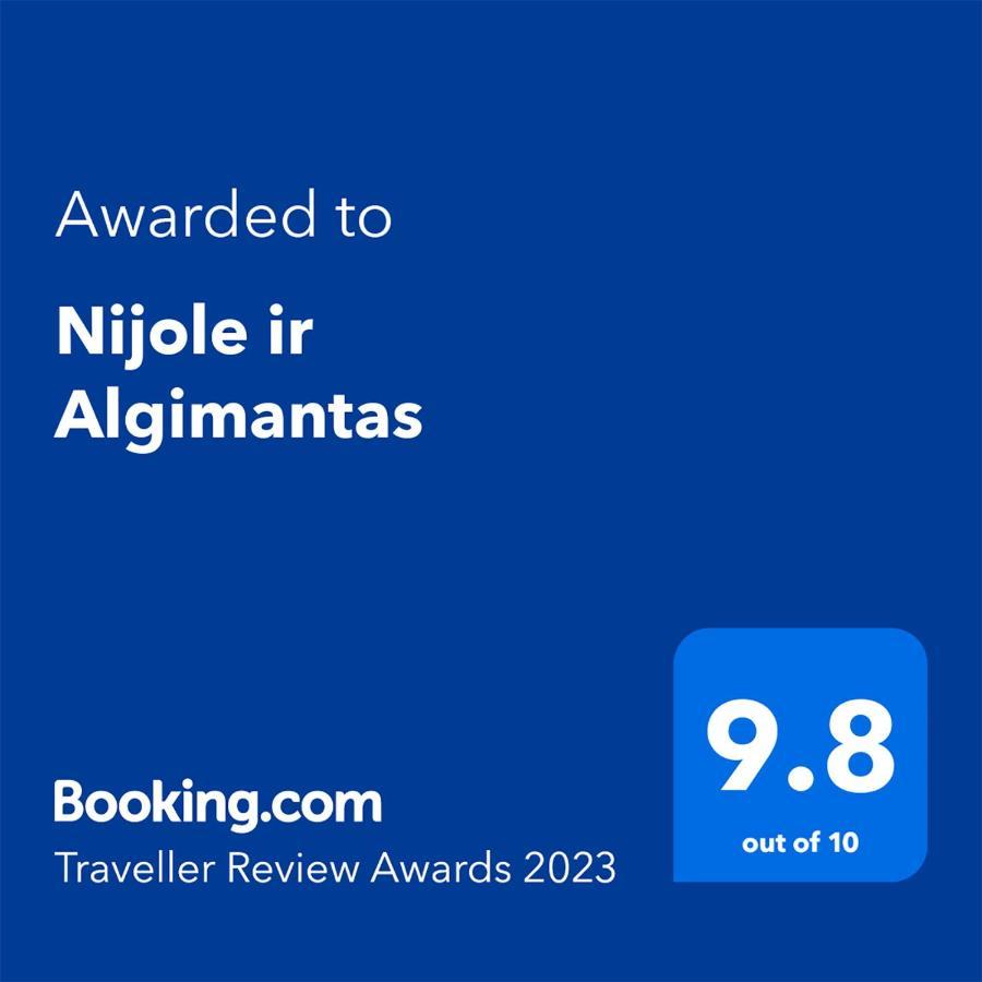 Апартаменти Nijole Ir Algimantas Анікщяй Екстер'єр фото
